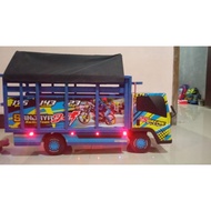 Mainan Mobil Truk Miniatur Truk Oleng Kayu Jumbo