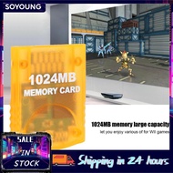 Soyoung Memory Card Portable Large Capacity 1024MB High Speed Game Console Storage Accessory for PS2