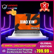 Lenovo Xiaoxin 16 2025 Silm Laptop Radeon 780m Amd R7 8845h 16/32gb Ram 512gb Ssd 100% Srgb 16 Matt 