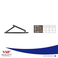 300VS - VSP-KLC Curtain Wall Stay - Top Hung 4Bar 13" x 2.0mm / 20" x 2.0mm