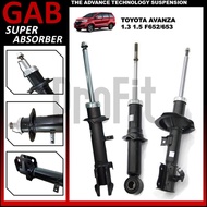 GAB SUPER BLACK FRONT ABSORBER / REAR ABSORBER - TOYOTA AVANZA1.3 1.5 F652/653 /AVANZA 1.3 1.5 F601/