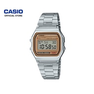 Casio Vintage A158WEA-9 Silver Stainless Steel Band Men Watch / Women Watch