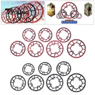 [Available] Bike Chainring Aluminum Alloy NARROW WIDE 40T~52T 4-Bolt 104BCD Anti-Drop Chainwheel Rep