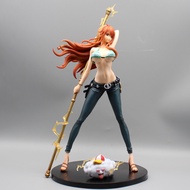 37cm One Piece Anime Figure Nami Figurine Pvc Gk Statue Figurine Model Doll Ornament Collection Room Decora Desk Toys Gift