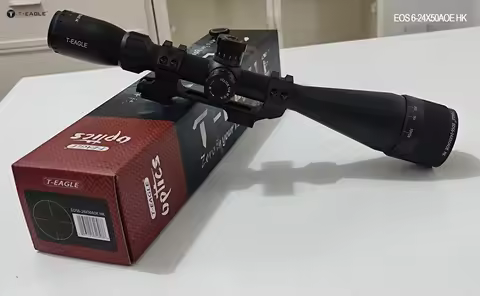 T-Eagle Optics EOS 6-24x50 AOE HK Rifle Scope Hunting Riflescope Optical Aim Collimator Tactical Gun