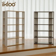 [特價]【ikloo】日系優雅五層木質鞋櫃(胡桃木色)