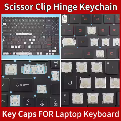 Replacement English Key Cap For MSI GF66 MS-1582 GF76 GL76 GL66 MS-17L1 MS-17H3 Keyboard Keys Keycap
