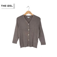 The Izel Mocca-Army Stick Cardigan (CODE: B41 - 25)