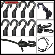 MARGARETCHF 5/10 Pcs 4322mm Boat Kayak Accessories Outdoor Tool Straps Hooks Elastic Ropes Buckles Snap Buckles Camping Tent Hook