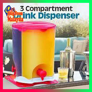 3 compartment drink dispenser - mateng18