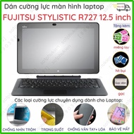 FUJITSU STYLISTIC R727 12.5 inch nano clear tablet tempered film, anti-fingerprint matte, eye protec