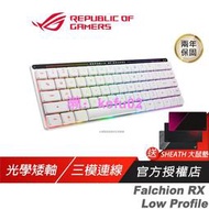ROG Falchion 65% Low Profile RX矮軸 三模電競鍵盤 光學矮軸/omni接收器/LED指示燈