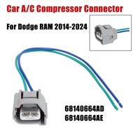 For Dodge RAM 1500 2014-2024 A/C Compressor Connector High Quality Waterproof Accessories 68140664AD