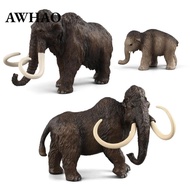 [AWHAO] 3 Pieces Woolly Ice Age Giant Figurine Realistic Ice Age Giant Figurine Highly
