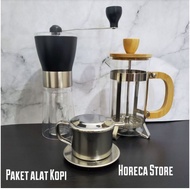 Coffee maker set - manual coffee maker package - manual home brew set