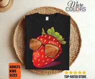 Strawberries T-Shirt – Cute Fruit Lover Shirt Summer Berry Graphic Tee Farmer Market Outfit Strawber
