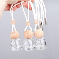 10ml Car Hanging Perfume Glass Bottle Aromatherapy Pendant Refillable Car Empty Perfume Bottle
