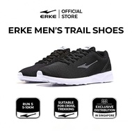 ERKE Men's Running Shoes Casual Sneakers Breathable Soft Sole Sport Shoes
