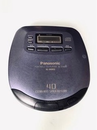 80%新 日本製造 Panasonic 隨身攜帶 CD 播放器 Portable CD dis man player (Made in Japan)