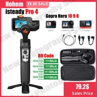 Hohem iSteady Pro 4 Camera Gimbal 3-Axis Handheld Stabilizers for GoPro11 10 9 8 7 6 5 Insta360 One R DJI OSMO Actionji trade