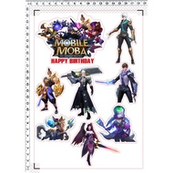 Mobile Lagend cake Topper 002