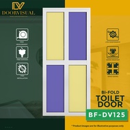Aluminium Bi-fold Toilet Door Design BF-DV125 | BiFold Toilet Door Specialist Shop in Singapore