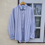 Vintage 80s Levi's San Francisco- Classic Long Sleeve Button Up Striped Shirt