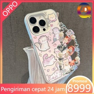 Oppo Bracelet Case Cat Casing Case ForF9F11 F17 F19 F21 F23 N XE S PRO A1 A2 A3 A5 A7 A8 A9 A11 A12 