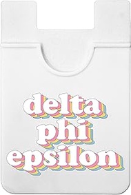 Delta Phi Epsilon - Retro Koala Pouch - Adhesive Cell Phone Wallet