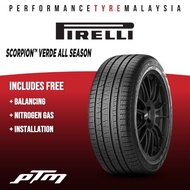 225/55R19 Pirelli Scorpion Verde All Season Tyre (FREE INSTALLATION/DELIVERY) Suitable for Mazda CX5