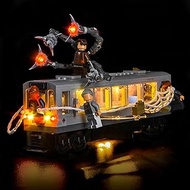 LocoLee Customized Light kit Compatible with Lego 76321 Spider Man vs Doc Ock Subway Train Scene - N