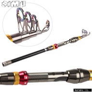 SIMULR 1.8m 2.1m 2.4m 2.7m 3.0m 3. Telescopic fishing rod High Quality Sea Pole Portable Pen Pole