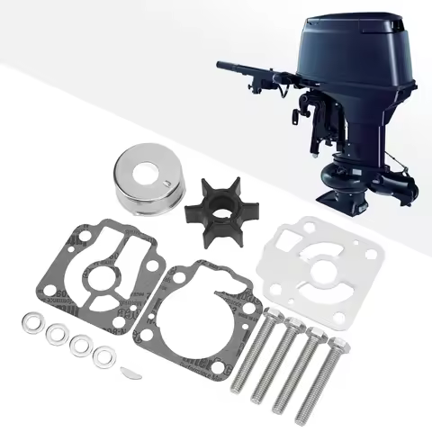 14Pcs Water Pump Impeller Repair Kit 3T5‑87322‑3 Replacement for Nissan Tohatsu 40/50 HP
