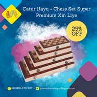 Xin Liye Super Premium Wooden Chess + Chess Set