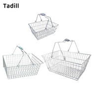 [dksqer] Shopping Basket Ergonomic Handheld Grocery Basket Storage Holder Storage Basket for Cosmeti