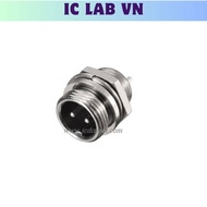 [3 Pieces]- GX12-2 male 12mm Ic Lab VN