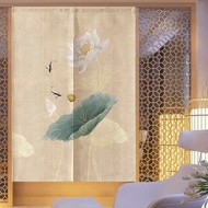 Traditional Ink Style Door Curtain Japanese Curtain Noren Room Decoration Feng Shui Door Curtain