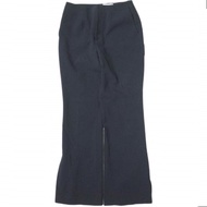 UNITED ARROWS UWMSC P/R Side Slit Pants (1514-144-4769), Size 36, Navy, Straight Fit, Pre-Owned, UNI