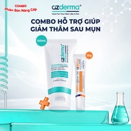 [ Azderma] Combo to help reduce dark spots after acne Cleansing Gel Azderma 150mL - Azera Lighten Ge