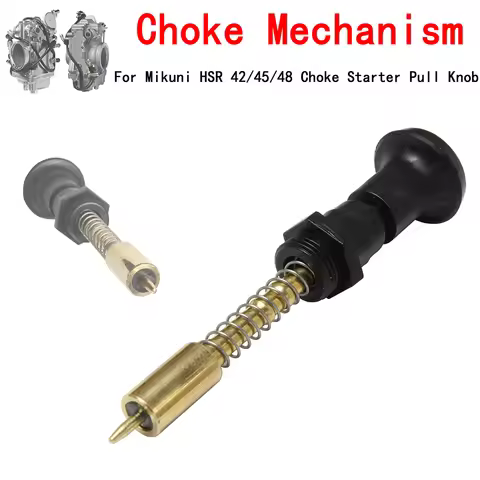 Carburetor Throttle Valve Assembly For HSR 42/45/48 Choke Starter Pull Knob