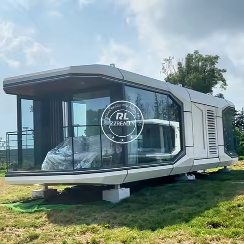 2024 Outdoor Eco Capsule House Space Capsule Hotel Capsule Room Prefab Cabin Container House
