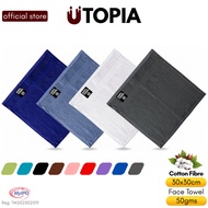 UTOPIA Face Towel Serap Air 30×30cm Hand Towel l Sports Towel l Gym Towel l Hair Towel | Tuala Muka