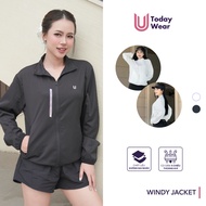 Women's sports windJacket Windy Jacket Today U Wear, lightweight waterproof, windproof, dustproof, r
