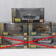 Easy Model 1/72 Tank 坦克 Tiger I T-55 Elephant