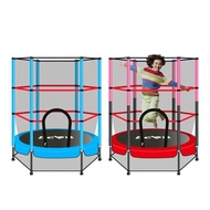 Children's Indoor Home Trampoline with Safety Net Bounce Bed Outdoor Trampoline Fitness Indoor Small Trampoline