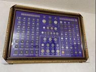 紀念幣明治大正昭和古錢幣錢幣史日本錢幣史104枚明日香到平成28年燃料