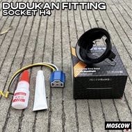 dudukan Fitting soket H4