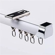 Hotel/Office/Home Ceiling Curtain Track, 100-650 cm Long Closet/Shower Curtains Rod with 8 Pulleys P