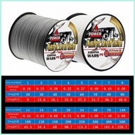 Ashconfish 16 Strands 100M Braided Fishing Line X16 PE Line Pamansing Linya White Grey