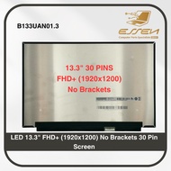 LED 13.3" B133UAN01.3 FHD+ (1920x1200) No Brackets 30 Pin Screen